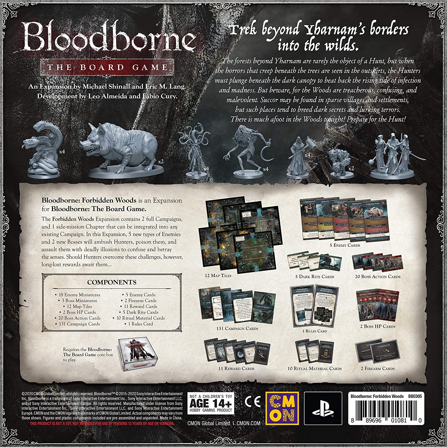 Bloodborne : The Board Game - Forbidden Woods Expansion